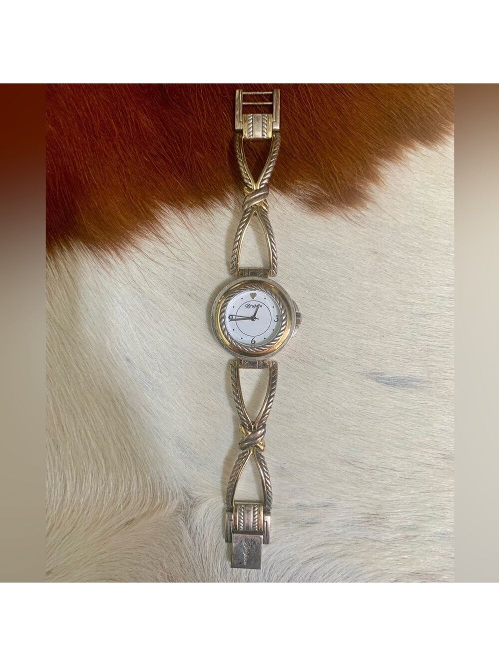 BRIGHTON Balboa Silver With Gold Plating Watch